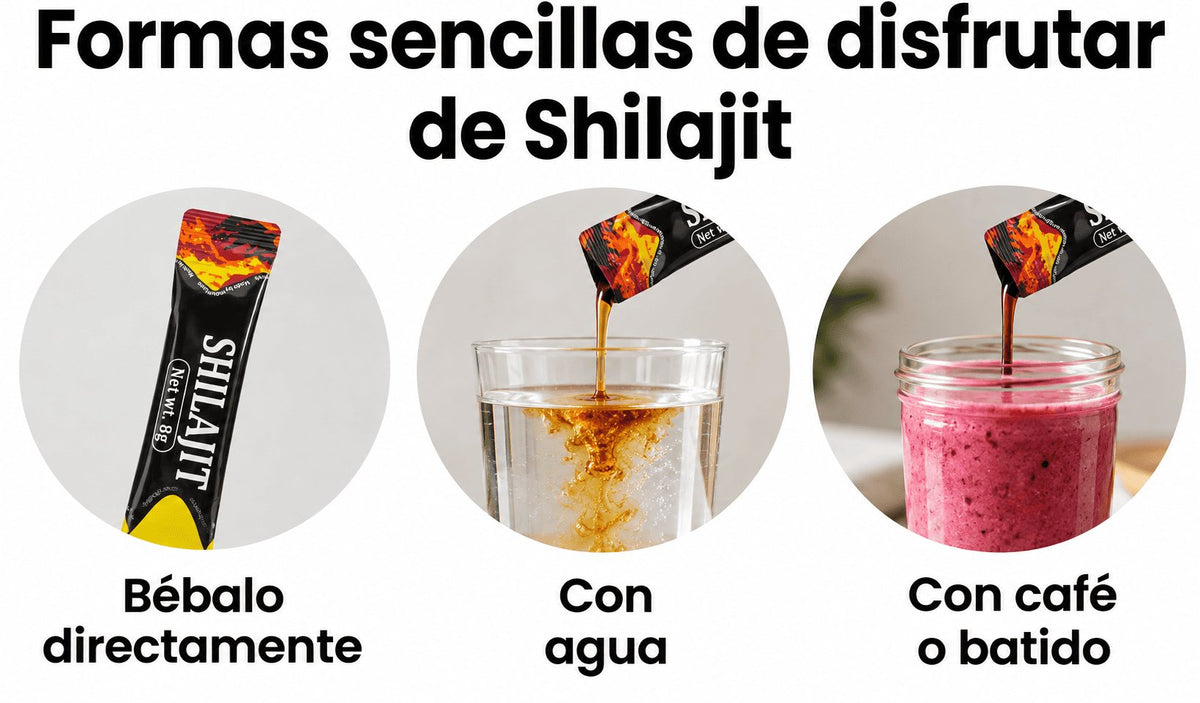 Shilajit + Miel - Energía para que dures 🔥