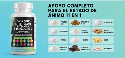 Vitaminas para el apoyo del estado de ánimo